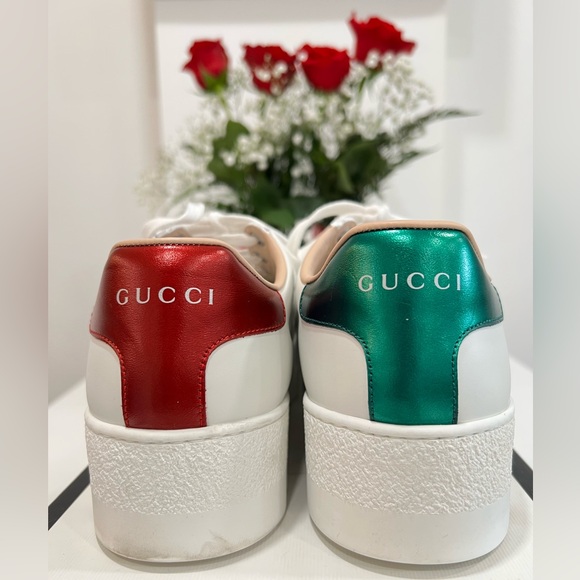 GUCCI New Ace Platform Sneaker - Picture 3 of 12